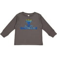 thumbnail image 3 of Inktastic Happy Hanukkah with Menorah Boys or Girls Long Sleeve Toddler T-Shirt, 3 of 5
