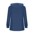 thumbnail image 5 of zbxnLI Long Sleeve Shirts for Women V Neck Fall Hoodies Loose Casual Tees Tunic Tops with Pocket, 5 of 7
