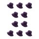 thumbnail image 1 of Sombrero tipo pescador Minnieouse protección solar elegante violeta púrpura 10Conjunto, 1 of 6