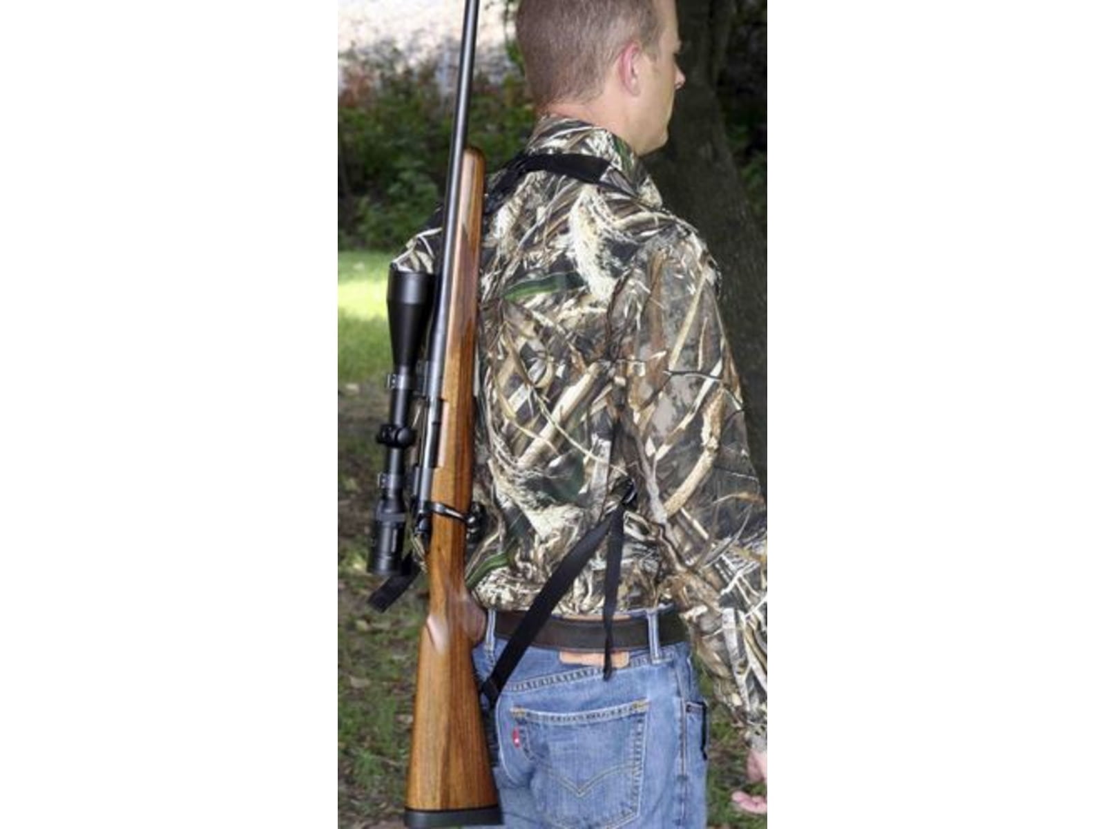 Boyt Harness BPSC20962 Backpack Sling 21" x 2" Included Swivel Rubber Realtree APG