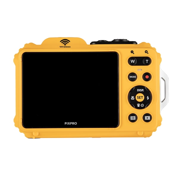 Kodak Pixpro WPZ2 Digital Camera (Yellow) Bundle Including: 2x 32