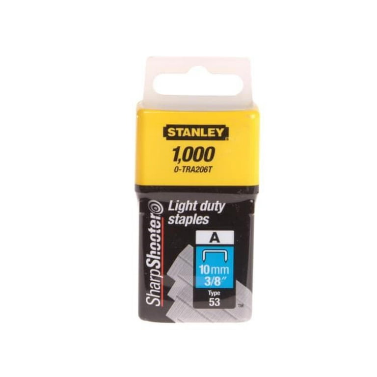 STANLEY - TRA2 10mm Staple Light-Duty TRA206T 1000) (Pack