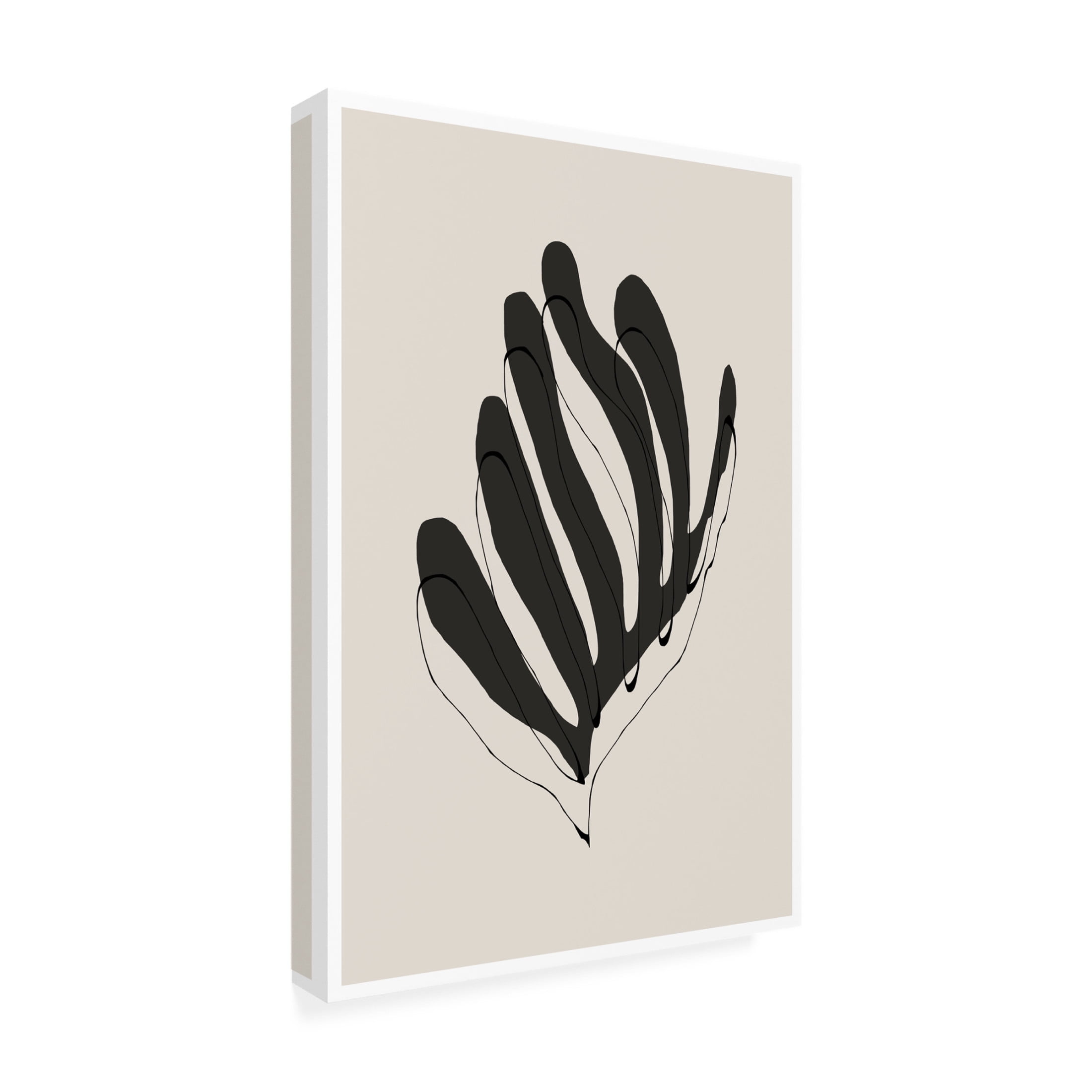 Trademark Fine Art THE MIUUS STUDIO Modern Flower Canvas Wall Art