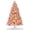 Rose Gold, variant on 7.5 FT Prelit Pink Spruce Artificial Christmas Tree, Pink Hinged Christmas Tree with 947 PVC Tips and 250 Warm-White Lights for Home, Office Decoration