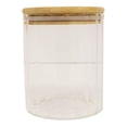 thumbnail image 1 of Recipiente Home Trends de Vidrio con Tapa de Bambú 700 ml, 1 of 4