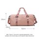thumbnail image 3 of Bolsa de deporte para gimnasio, separación húmeda y seca, para fitness, yoga, equipaje de viaje, bolso (rosa), 3 of 5