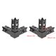 thumbnail image 3 of Conector de haz de 3 vías 48 ​​​​x 48 x 48 mm 2 piezas Conector de haz de metal de 3 vías Se adapta a piezas de juguetes educativos Robotics Connector Robot Toy ANGGREK Otros, 3 of 8
