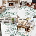 thumbnail image 5 of 8'x10' Area Rugs, Eucalyptus Leaves Indoor Outdoor Area Rug for Living Room Bedroom, Spring Summer Botanical Pastoral Washable Bathroom Rugs Kitchen Floor Carpet Mats Home Decor Aesthetic, 5 of 8