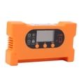 thumbnail image 3 of Controlador de carga solar con doble puerto USB tipo C, carga rápida, controlador de descarga solar para carga de batería de 12 V y 24 V, 70 A, 3 of 14