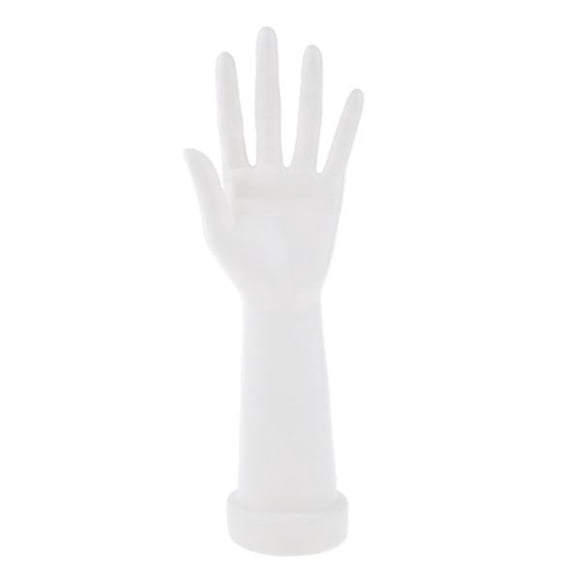 2x Maniquíes de Mano Soporte de Exhibición Joyas Herramienta de Laboratorio Material Trabajo Cola Maniquí de mano adulto femenino