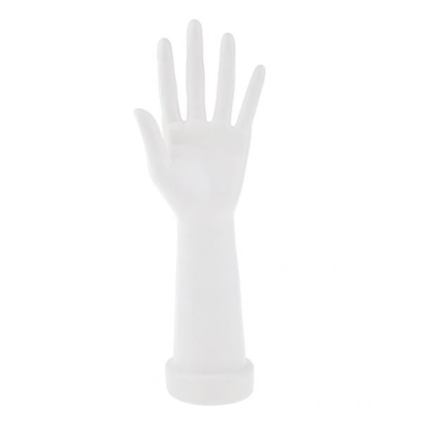 2x Maniquíes de Mano Soporte de Exhibición Joyas Herramienta de Laboratorio Material Trabajo Cola Maniquí de mano adulto femenino