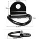 thumbnail image 4 of Ganchos de amarre con anilla en D, color negro, de 63 x 84 mm, para kayaks, barcos, canoas, remolques, camionetas, coches y jardín., 4 of 5