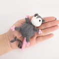 thumbnail image 6 of 2 Pcs Possum Car Charm, Handmade Knitted Possum Car Charm, Piece Rearview Mirror Accessory Swinging Ornament Hanging Pendant Accessories for Cool Dashboard Decorations, 6 of 8
