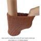 thumbnail image 3 of 24 Pairs of Anti-Slip Knit Furniture Socks for Chair Legs, to Prevent Scratches and Reduce Noise, Move Easily (Brown), 3 of 5