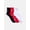 Cherry Tomato, variant on No Boundaries Women's Ankle Socks, 3-Pack, Size 4-10
