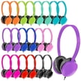 thumbnail image 1 of ZNXZXP Auriculares de Aula a Granel Paquete de 30 para niños de la Escuela, Auriculares al por Mayor Juego de Auriculares de Clase para Estudiantes, niños, niños pequeños, Adolescentes, Adultos, Multi, 1 of 5