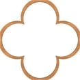 thumbnail image 2 of 66 7/8"W x 66 7/8"H x 3/8"T King Size Woodall Decorative Fretwork Wood Ceiling Panels, Cherry, 2 of 10