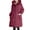 Wine, variant on Women's Casual Long Apron Jacket Oil Lightweight Kitchen Cover Up For Home Cooking And Work Womens Wearable Everyday Women's Bomber Jacket Casual Coat