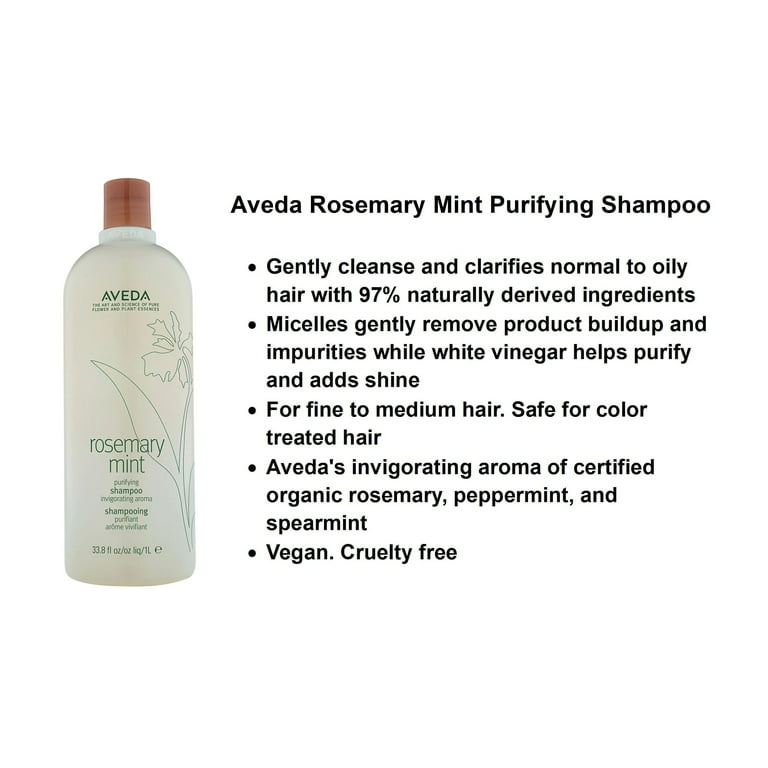 送料込★新品★AVEDA★rosemary mint シャンプー 1L Aveda Rosemary Mint Shampoo 33.8 oz - Intensive Soothing