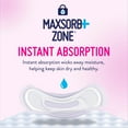 thumbnail image 3 of Prevail Incontinence Bladder Control Pads, Long, Moderate Absorbency, Pack of 16, 3 of 6