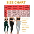 thumbnail image 3 of YouLoveIt High Waist Yoga Pants Women 4 Way Stretch Yoga Leggings Sports Comfy Trousers Fitness Leggings Running Yoga Pants Exercise Workout Stretch Trousers, 3 of 7