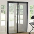 thumbnail image 2 of BugOut - Magnetic Mesh Screen Door Magnetic Screen Keep Bugs Out Mosquitoes Flies 40"" X 82.5"", 2 of 2
