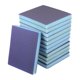 thumbnail image 4 of Bloque de lijado de grano medio 220 Grano 4.72" x 3.86" x 0.47" Tamaño Esponja de lijado Azul 12Pack, 4 of 5