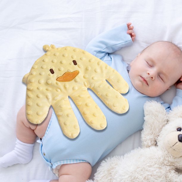 Pats de palma de juguete para bebés para dormir duermiendo (pato)