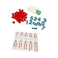 thumbnail image 3 of Tarjetas y contadores Montessori Matemáticas Aprendizaje temprano de matemáticas Juguetes Montessori para Estilo B, 3 of 9