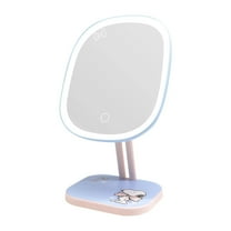 Impressions Vanity Peanuts Snoopy Bowtie Highlight LED Makeup Mirror with Detachable Base