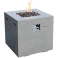 thumbnail image 2 of Modeno Ellingtone Fiber-Concrete Fire Table Propane in Concrete Light Gray, 2 of 2