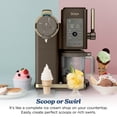 thumbnail image 6 of Ninja CREAMi Scoop & Swirl Ice Cream Maker, Soft Serve, CreamiFIT, Gelato, Frozen Custard, 13 Programs, (2) 16 Oz Pint Containers & Lids, NC701BR Mocha, 6 of 17