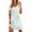 Light Green Floral, variant on Ekouaer Nightgowns for Women Cotton Night Gowns Short Sleeve Pleated Sleep Shirts Lace Trim Moo Moos Ladies Sleepwear