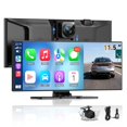 thumbnail image 1 of Pantalla CarPlay LFomni 11.5" inalámbrica 4K con cámara de tablero y GPS, 1 of 9