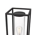 thumbnail image 6 of Z Lite 584PHMR-533PM-BK 24 in. Dunbroch 1 Light Black Outdoor Pier Mounted Fixture, 6 of 7