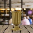 thumbnail image 5 of Grupo Mirandinha - Elegant Fake Gold Plastic Flower Vase - Perfect for Parties & Home Decor, 5 of 6