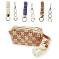 thumbnail image 2 of Scrunchie Keychain Wristlet Hair Accessory Phone Lanyard 6 Fashionable Colors, 2 of 13