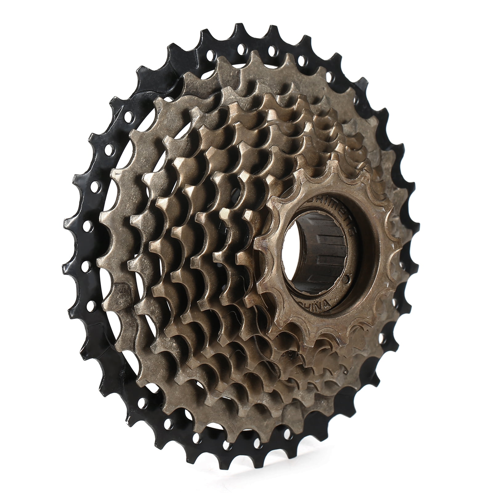 Andoer Threaded Steel 9 Speed 1332T Freewheel Gear Flywheel Parts Bike
