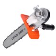 thumbnail image 1 of Generic Convert Your Angle Grinder to a 12-Inch Electric Chainsaw - No Installation Needed, Perfect for Garden Trimming & Branch Cutting, Compatible with 100/115/125 Models, Includes Quick Adjustment, 1 of 7