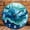 Marble Pattern, variant on 12 Inch Wall Clock, Voyage Compass Wooden Round Wall Clocks with Silent Non-Ticking Quartz Movement, Battery Operated, Art Decor Hanging Clock for Kitchen, Bathroom, Bedroom, Living Room