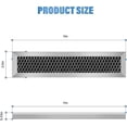 thumbnail image 5 of 2 Pack FilterMee Brand Charcoal Filter Compatible with Microwave Oven Model # WB02X10943 JX81D - 2 1/2 Inch x 11 Inch, 5 of 5