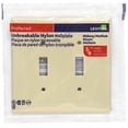 thumbnail image 2 of Placa de pared con interruptor de palanca de 2 elementos Leviton Midway Ivory PJ2-I, 2 of 3