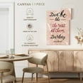 thumbnail image 5 of Elephant Stock Be Unique Wall Art - Vertical Canvas Wall Art - Hallway Wall Decor - Inspirational And Typography Canvas - Beige And Black Decor - 30" x 45", 5 of 8