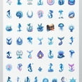 thumbnail image 4 of 35pcs-50pcs Colorful Stationery Stickers Ocean Kids Stickers Mermaid Graffiti Decals for Suitcase Luggage Phone, 4 of 9