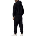 thumbnail image 5 of MXALUOB Men's Tracksuits Cargo Jogger Set Full Zip Hoodie & Elastic Waist Pants 2 Piece Outfits Casual Athletic Clothing for Hiking, 5 of 7