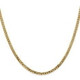 thumbnail image 2 of 14K Yellow Gold Curb Chain Styles Necklace 2.9 mm Flat Beveled 24 inch, 2 of 4