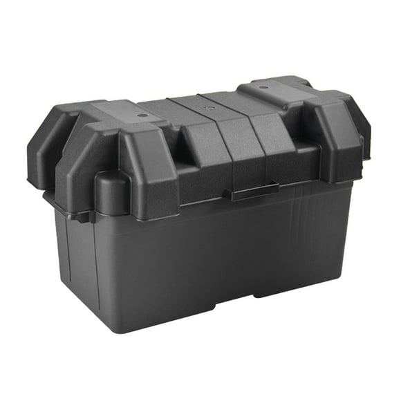 Boîte Porte-Piles Porte-Piles avec Sangle Léger Durable Anti-Érosion Grand