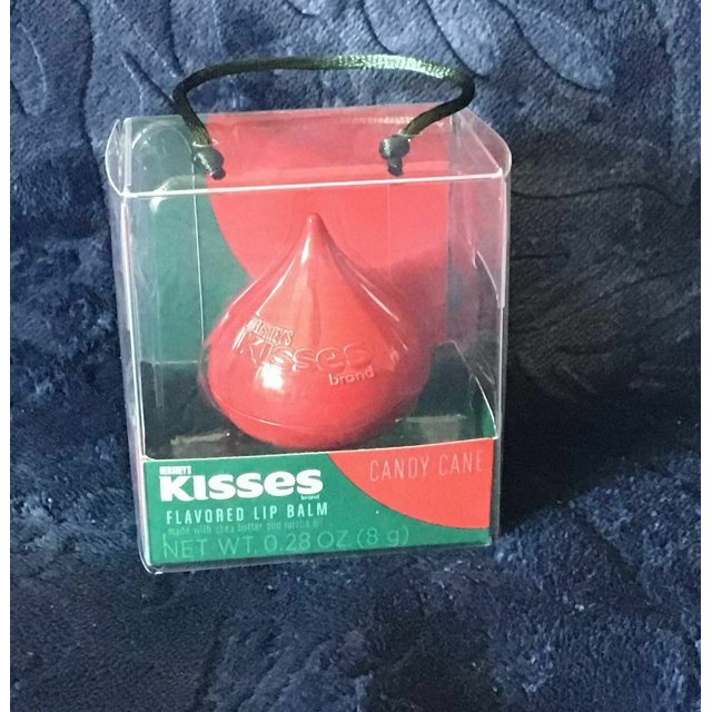 HERSHEY'S Kisses Lip Balm Cookies & Cream 0.28oz Silver Gift Holiday