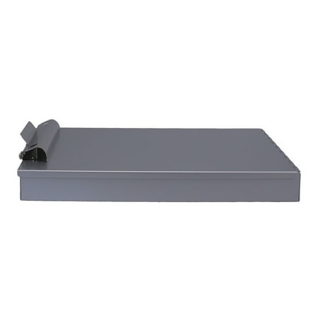 Saunders 11017 Redi-Mate Aluminum Storage Clipboard, 1" Capacity, Holds 8-1/2w x 12h, Silver