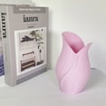 thumbnail image 2 of Tulip Shape Vase Home Decor Flower Arrangement, 2 of 5